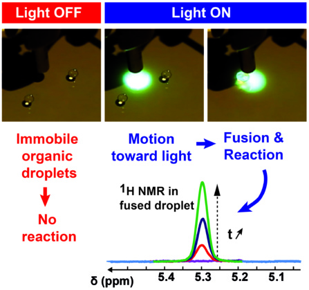 First LED-based digital optofluidics for organic synthesis accepted in Langmuir!