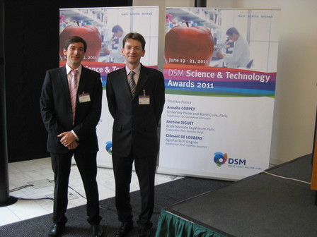 Antoine received a prestigious award for his PhD work Antoine received a prestigious award for his PhD work