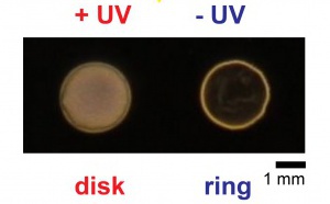 Coffee rings are now photocontrolled and just published in Angewandte! Coffee rings are now photocontrolled and just published in Angewandte!